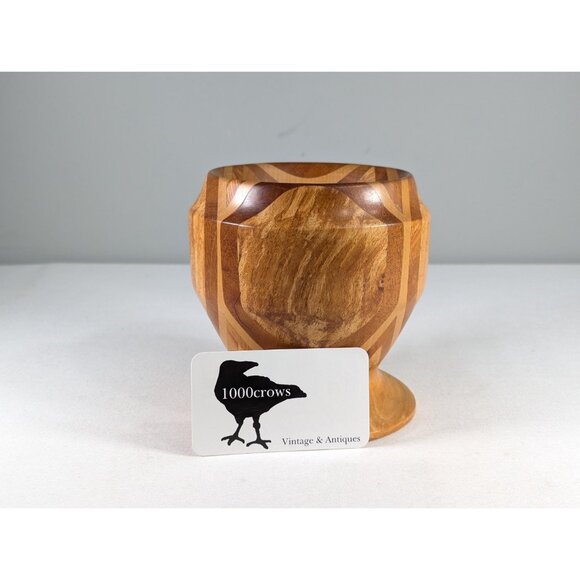 Vintage wooden candle holder centrepiece by Petes Wood Crafts, Handmade Peter - Picture 5 of 10